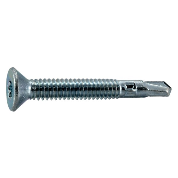 Saberdrive Self-Drilling Screw, 1/4" x 2 in, Zinc Plated Steel Torx Drive, 51 PK 52597